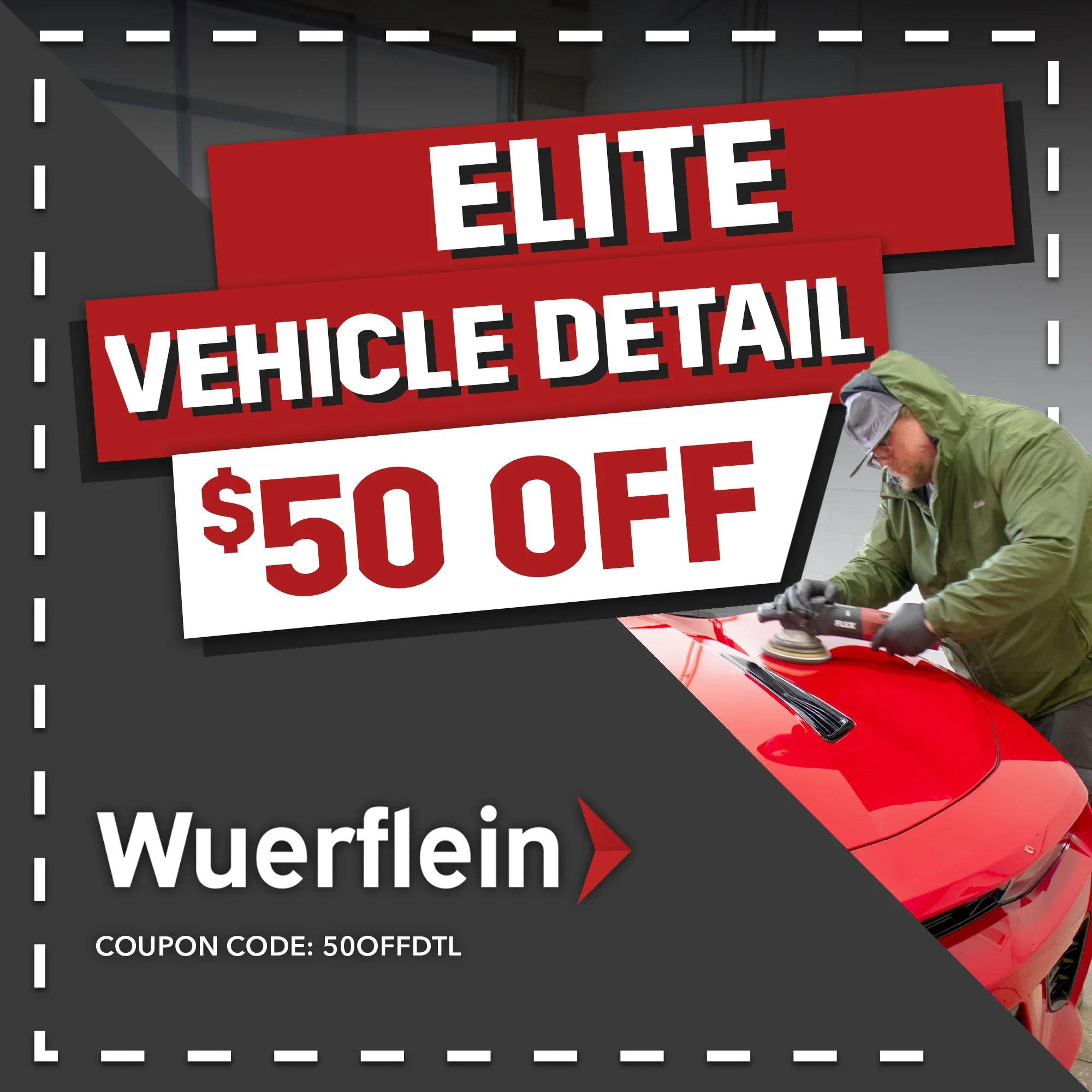 $50 OFF ELITE VEHICLE DETAIL